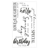 Sizzix Clear Stamps Set 5PK Sunnyside Sentiments #6