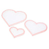 Sizzix Making Essential Shaker Panes, Hearts, 1 1/2", 2 1/2" & 3 1/2" 3PK