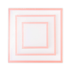 Sizzix Making Essential Shaker Panes, Squares, 1 1/2", 2 1/2" & 3 1/2" 3PK