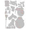 Sizzix Thinlits Die Set 16PK - Winston Colorize by Tim Holtz