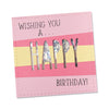Sizzix Framelits Die w/5PK Stamps - Birthday Window