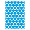 Sizzix Multi-Level Textured Impressions Embossing Folder - Fan Tiles
