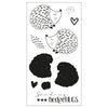 Sizzix Layered Clear Stamps Set 10PK Hedgehugs