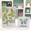 Sizzix Layered Clear Stamps 3PK Decorated Butterfly