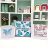 Sizzix Layered Clear Stamps 3PK Decorated Butterfly