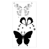 Sizzix Layered Clear Stamps 3PK Decorated Butterfly