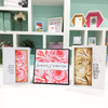 Sizzix Layered Stencils 4PK Painted Peonies
