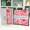 Sizzix Layered Stencils 4PK Painted Peonies
