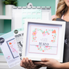Sizzix Layered Stencils 4PK - Heart Wreath