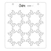Sizzix Layered Stencils 4PK - Geo Background
