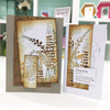 Sizzix Layered Stencils 4PK Wildflower Border