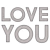 Sizzix Thinlits Die Set 7PK - Bold Text #1 by Tim Holtz