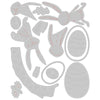 Sizzix Thinlits Die Set 15pk Bunny Games by Tim Holtz