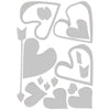 Sizzix Thinlits Die Set 16PK Lovestruck, Colorize by Tim Holtz