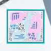 Sizzix Layered Stencils 4PK Abstract Marks