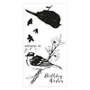 Sizzix Layered Clear Stamps 4PK Summer Bird