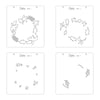 Sizzix Layered Stencils 4PK - Holly Wreath