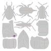 Sizzix Thinlits Die Set 9PK Patterned Bugs