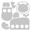 Sizzix Thinlits Die Set 9PK - Animal Finger Puppets