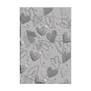 Sizzix 3D Textured Impressions Embossing Folder Mark Making Hearts