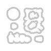 Sizzix Framelits Die Set 7PK w/3PK - Stamps CafÃ© Set