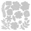 Sizzix Thinlits Die Set 15PK Floral Cluster