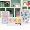 Sizzix Layered Clear Stamps 9PK Geo Repeat