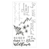 Sizzix Clear Stamps 10PK Spring Bloom Sentiments
