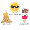 Sizzix Thinlits Die Set 4PK w/3PK Stamps - Crazy Characters #2 by Pete Hughes