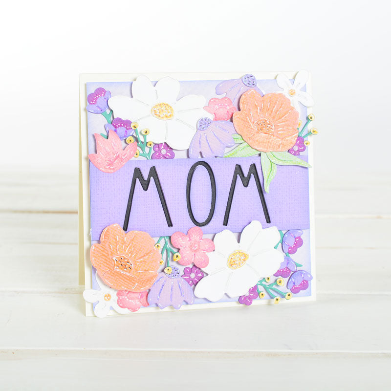 Sizzix Bigz Large Dies By Alexis Trimble-All In Bloom Sizzix Bigz Large Dies By Alexis Trimble-All In Bloom
