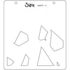 Sizzix Layered Stencils 4PK - Mountain Scene