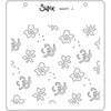 Sizzix Layered Stencils 4PK Flower Patch