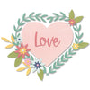 Sizzix Thinlits Die Set 9PK - Hello Love by Lisa Jones