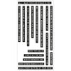Sizzix Clear Stamps Set 16PK - Seasonal Vibes #1