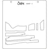 Sizzix Layered Stencils 4PK - Winter Scene