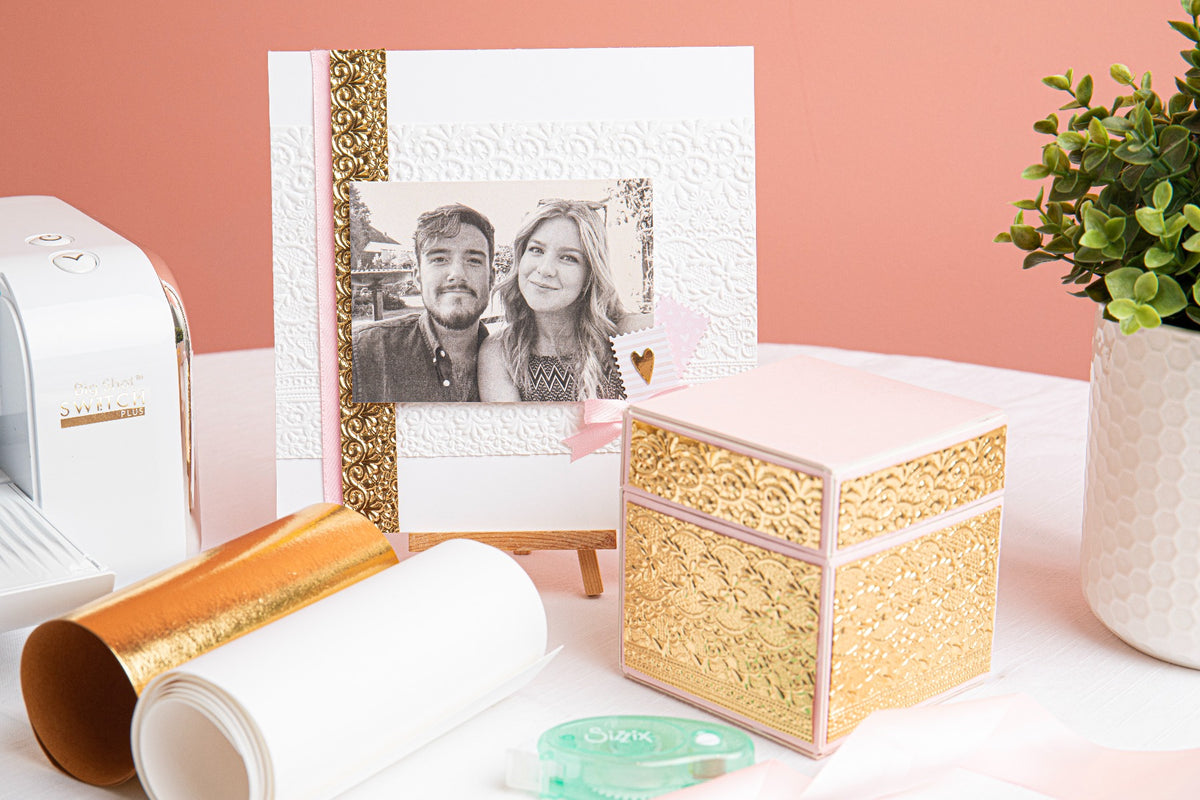 Sizzix 3-D Textured Impressions A5 Embossing Folder – Lace by Eileen H ...