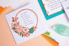 Sizzix Thinlits Die Set 7PK Floral Round by Lisa Jones