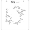 Sizzix Layered Stencils 4PK - Strawberry Wreath by Jennifer Ogborn