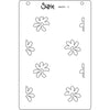 Sizzix A6 Layered Stencils 4pk Lacey by Kath Breen