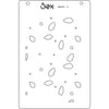 Sizzix A6 Layered Stencils 4pk Lacey by Kath Breen
