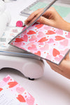 Sizzix A6 Layered Stencils 4pk Mark Making Hearts by Kath Breen