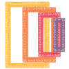 Sizzix Framelits Die Set 9PK - Fanciful Framelits, Renee Deco Rectangles by Stacey Park