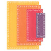 Sizzix Framelits Die Set 9PK - Fanciful Framelits, Renee Deco Rectangles by Stacey Park