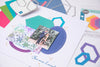 Sizzix Framelits Die Set 10PK - Fanciful Framelits, Belinda Stitched Hexagons by Stacey Park