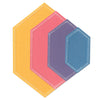 Sizzix Framelits Die Set 10PK - Fanciful Framelits, Belinda Stitched Hexagons by Stacey Park