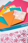 Sizzix Clear Stamp Set -Cosmopolitan, Petals by Stacey Park