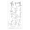Sizzix Clear Stamps Set 14PK Daily Sentiments #2 by Lisa Jones
