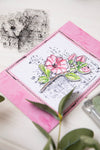 Sizzix Framelits Die Set 1PK w/Stamp Floral Mix Cluster by 49 and Market