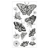 Sizzix Clear Stamps Set 13PK Nature Butterflies by Lisa Jones