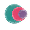 SizzixÃ‚ Framelits Die Set 9PKÃ‚  - Fanciful Framelits, Alena Arched Circles byÃ‚ StaceyÃ‚ Park